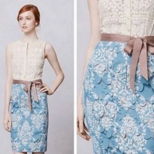 Beautiful Anthropologie Byron Lars Fleur de Lys dress Size10